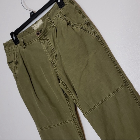 Free People cropped utility pants - size 4 - Picture 2 of 11